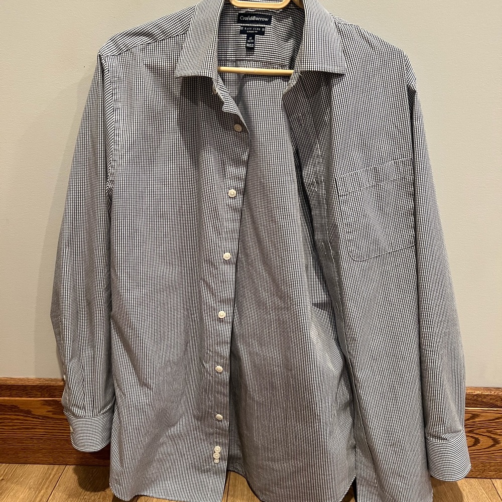 Croft and Barrow checkered dress shirt